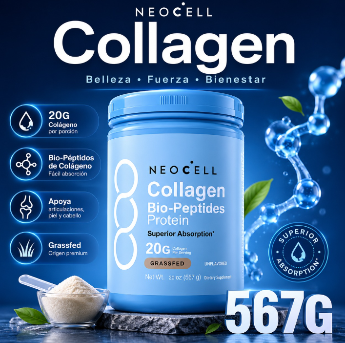 Neocell Colágeno Bio Peptides — 567g | Polvo Premium