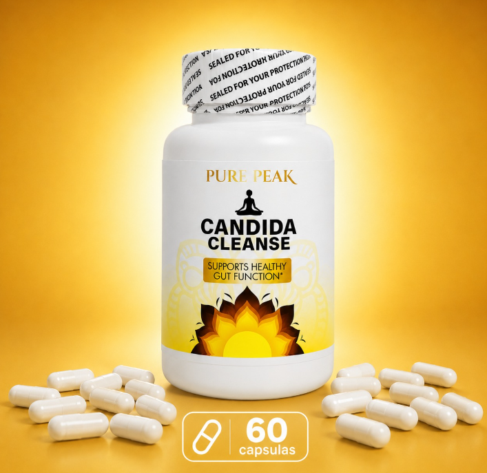 Candida Cleanse — 60 Cápsulas | Salud Intestinal | Pure Peak