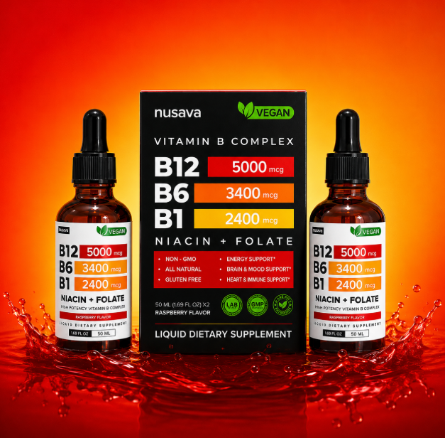 Vitamina B Complex con B12 — Energía y Sistema Nervioso