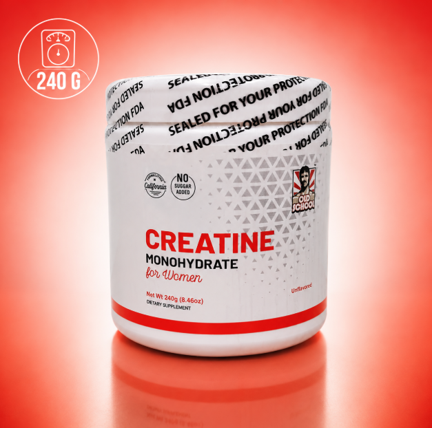 Creatina Monohidrato para Mujeres — 240g | Old School Labs