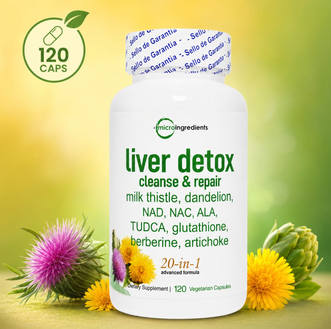 Liver Detox — Depuración Hepática 120 Cápsulas | Microingredients