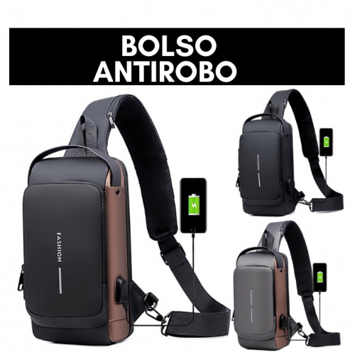 Bolso Antirobo Smart con Puerto USB - Seguridad y Tecnología