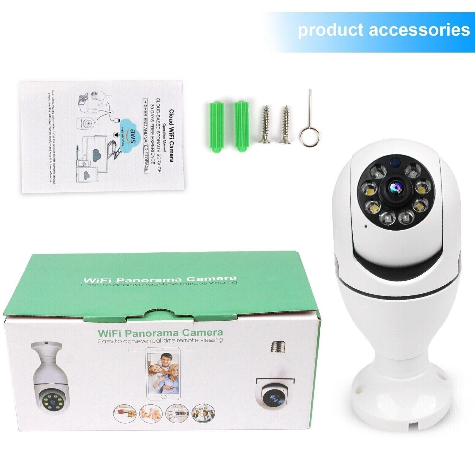 Cámara WiFi de Seguridad HD - Vigilancia Inteligente para Hogar y Negocio