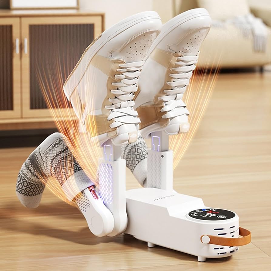 Secador de Zapatos Manual para 2 Pares - Doble Capacidad