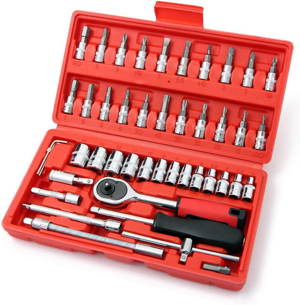 Set de Herramientas Multifuncional 43 Piezas - Estuche Compacto