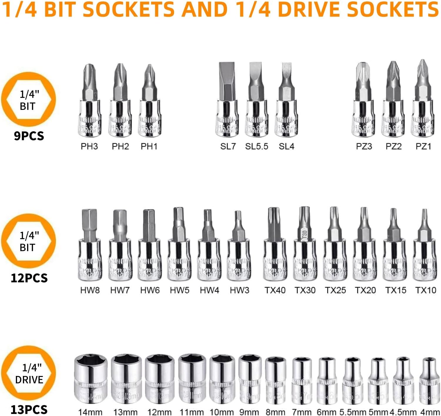 Set de Herramientas Multifuncional 43 Piezas - Estuche Compacto
